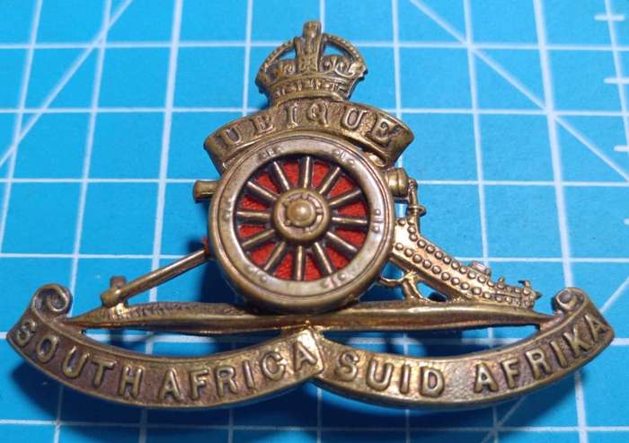 SADF - Artillery Cap Badge