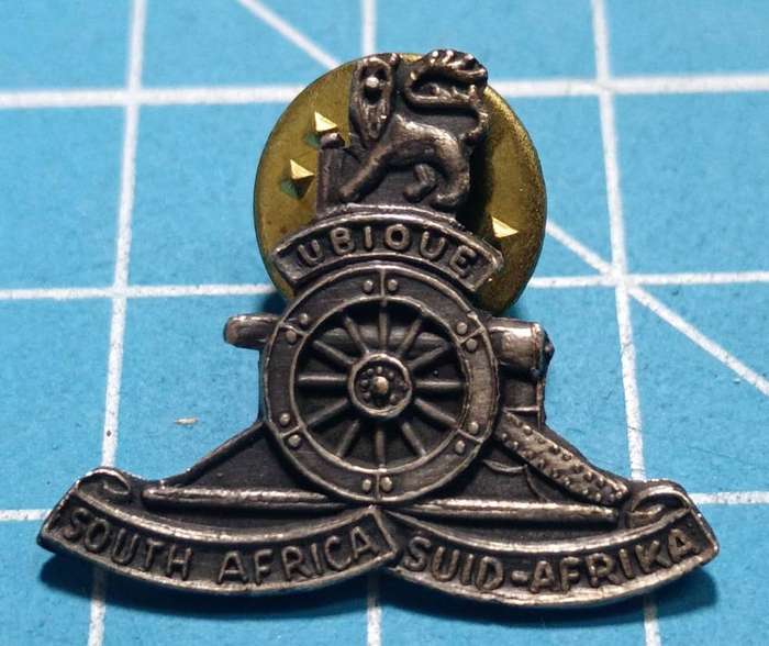 SADF - Artillery Pin Badge
