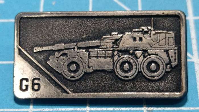 Unknown G6 Pin Badge