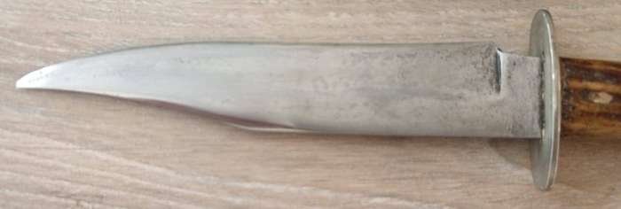 Antique Joseph Allen & Sons Sheffield England Non-XLL Hunting Fighting Knife with Sheath