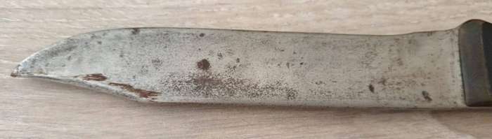 Antique Fighting Knife with Sheath