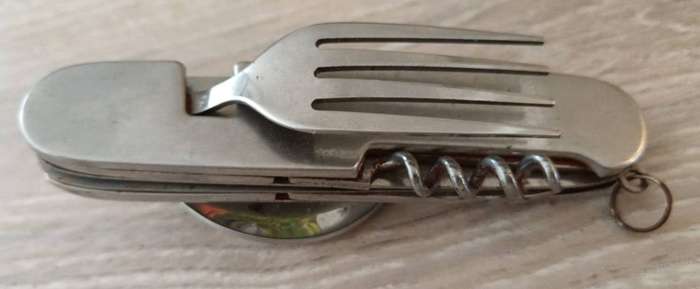 Antique Rostfrei Military Canteen Cutlery Set