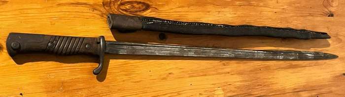 German M1898 German Weimar Era Bayonet with Scabbard