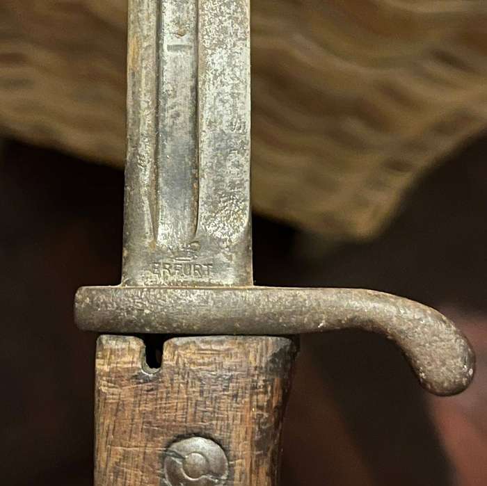 German M1898 German Weimar Era Bayonet with Scabbard