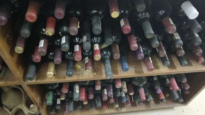 Collection of 210 Bottles of Vintage Wine