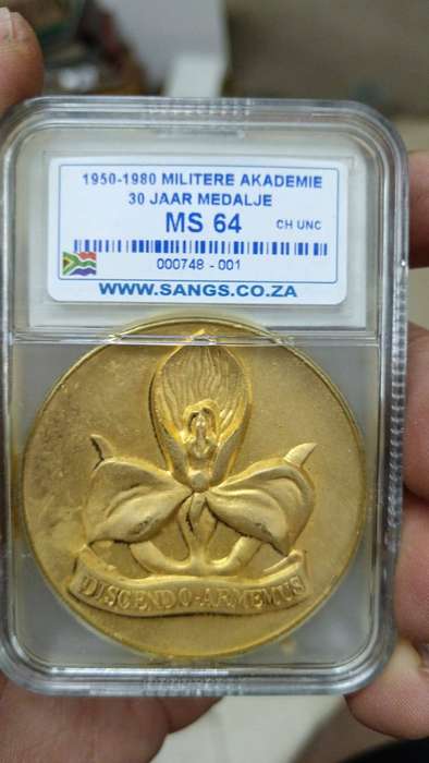 WOW!!! 30 Year Military academy.  Graded MS64