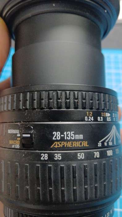 Sigma 28-135 makro lense