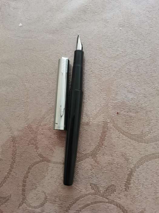 2 parker fountain pens with small defects