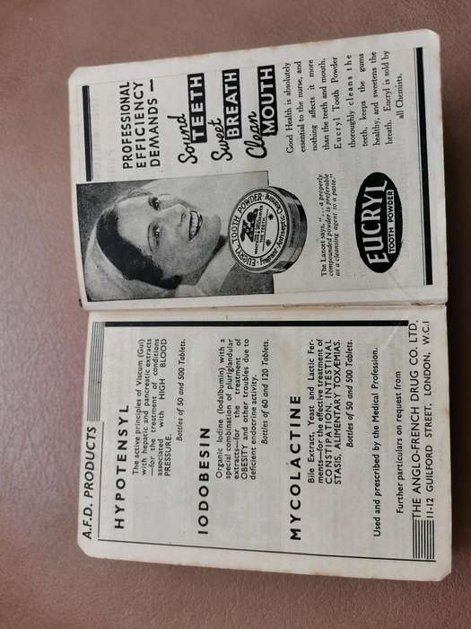 1943 baillieres nurses complete medical dictionary