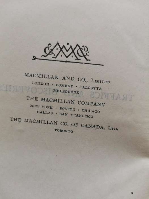 Rare 1916 traffic and Discoveries by Rudyard Kipling