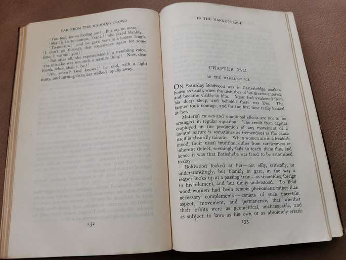 Ultra rare 1906 far from the madding crowd by Thomas Hardy
