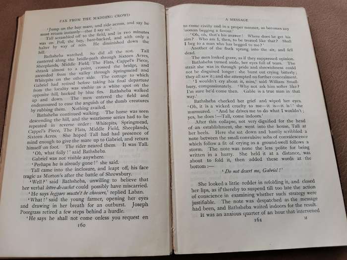 Ultra rare 1906 far from the madding crowd by Thomas Hardy