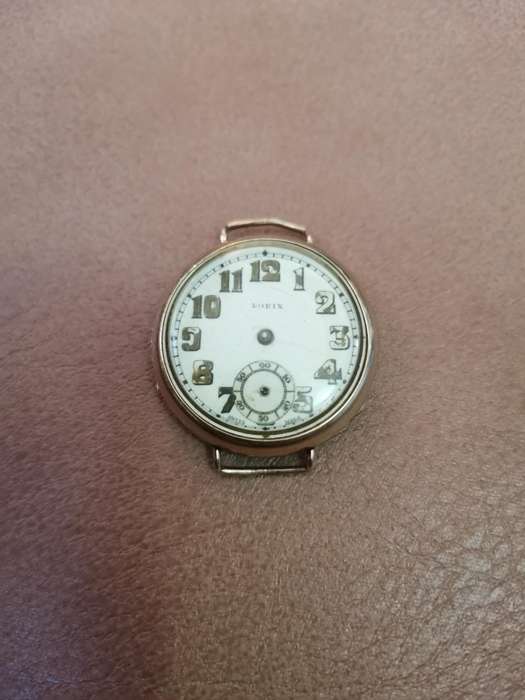 Early 1900s lorix gents trench watch rare