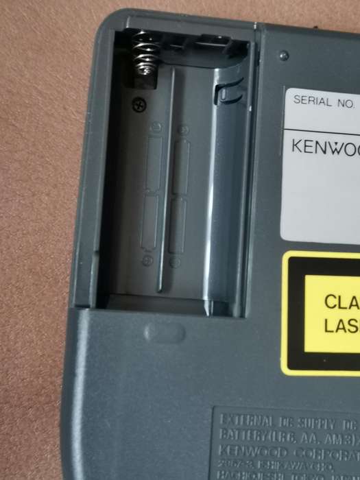 Boxed vintage Kenwood dpc-151 portable CD player