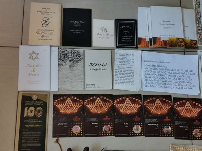 Large lot Vintage Jewish religious items