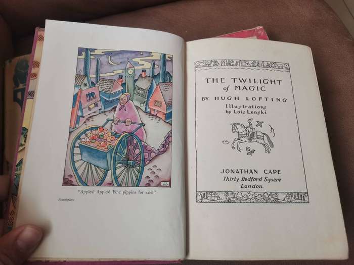 3 vintage books by Hugh lofting (highly collectible)