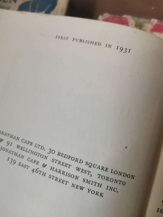 3 vintage books by Hugh lofting (highly collectible)