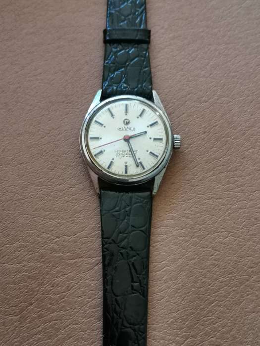 Vintage roamer Supersport incabloc 17 jewels manual wind mechanical watch