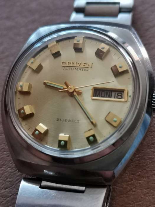 Vintage citizen 21 jewels automatic mechanical watch