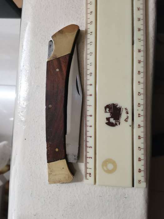 Superb vintage large oversize folding knife made in Pakistan