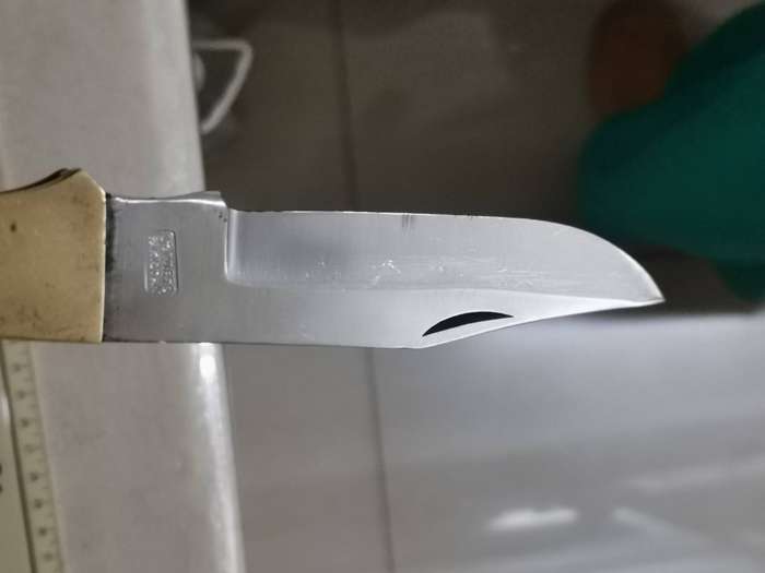Superb vintage large oversize folding knife made in Pakistan