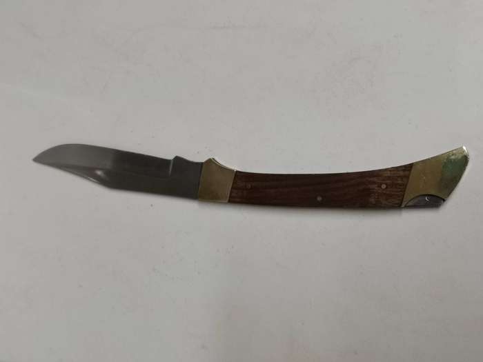 Superb vintage large oversize folding knife made in Pakistan