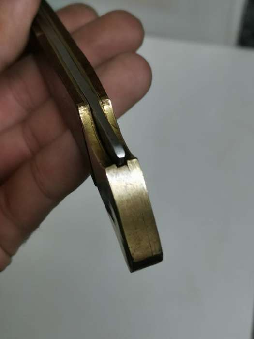 Superb vintage large oversize folding knife made in Pakistan