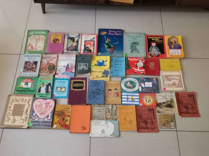 40 vintage children's books, highly collectible lot