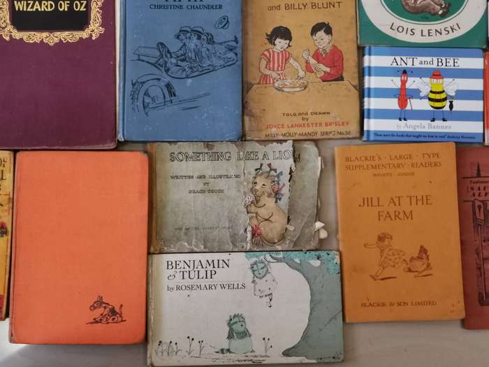 40 vintage children's books, highly collectible lot