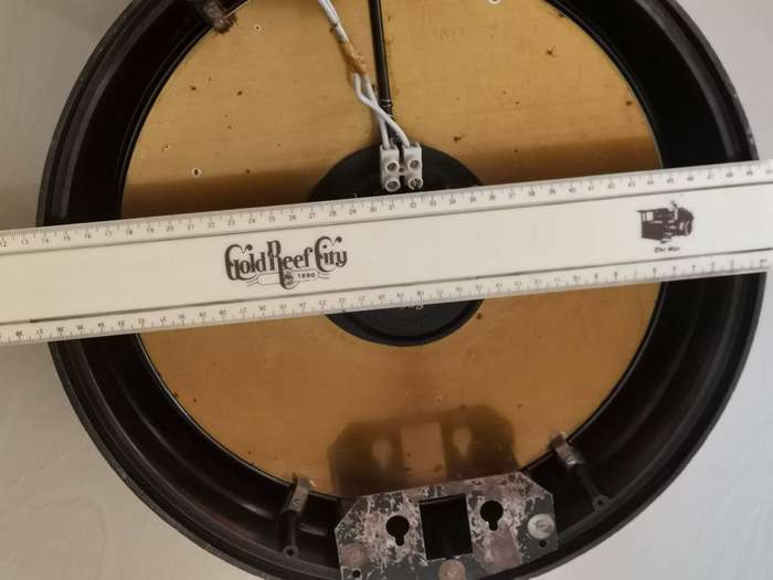 Vintage 1940s Smiths sectric large oversize railway station clock in amazing working condition
