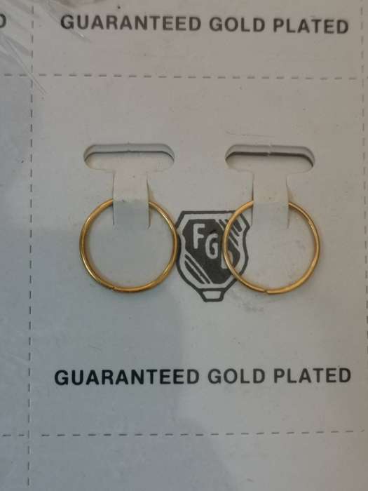 1980s FGD Gold Plated Earrings 144 Pairs