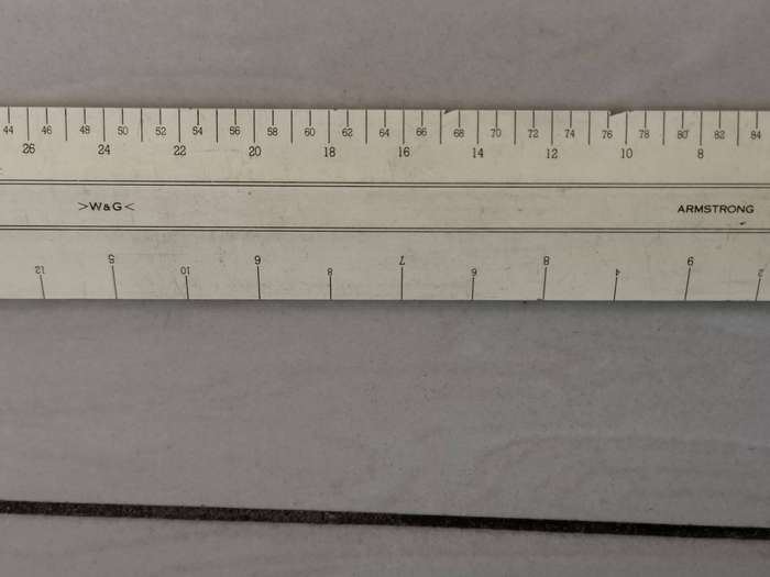 12 vintage collectible rulers