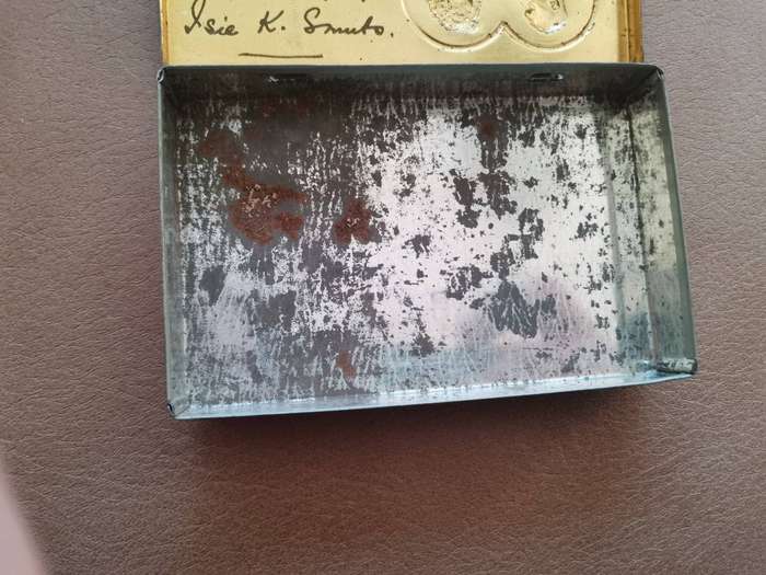 Vintage 1941 Ww2 Christmas gift tin issued to troops