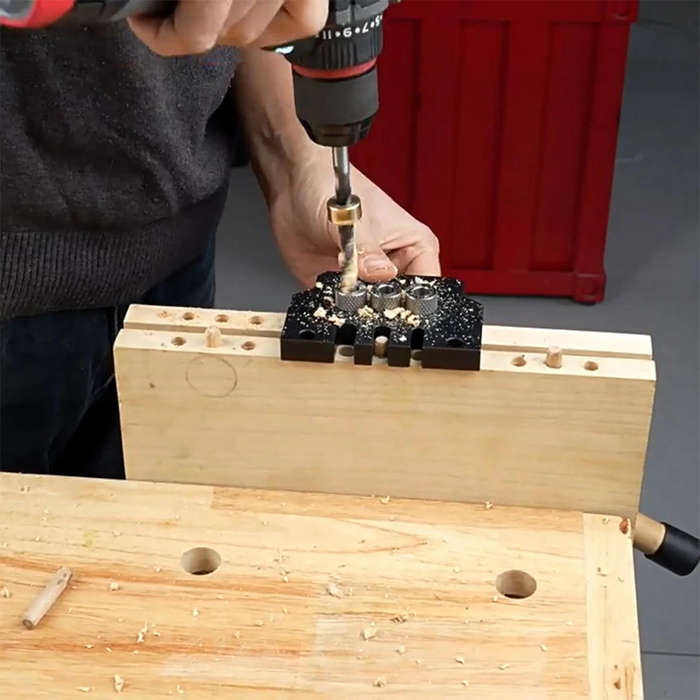 Aluminum Alloy Manual Setup Centring Doweling Jig Kit