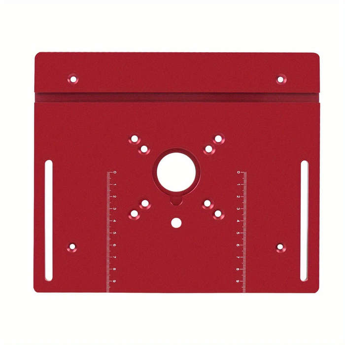 Premium Aluminum Alloy Trim Router Table Insert Plate Kit with Router Lift, Fence & Miter Gauge
