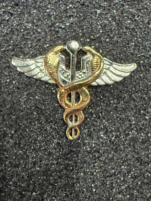 Medical Doctor Bi-Metal Proficiency Badge SADF