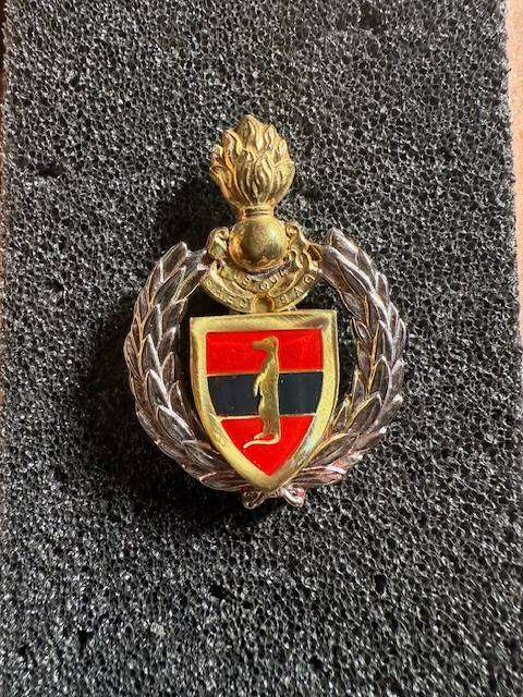 6 Field Engineer Regiment Beret/Belt Badge SADF