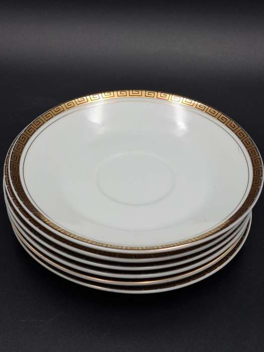 Vintage Linden Japan Fine China - Greek Key MK3006 pattern - stunning set