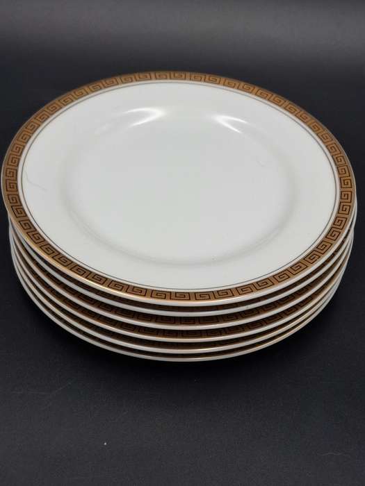 Vintage Linden Japan Fine China - Greek Key MK3006 pattern - stunning set