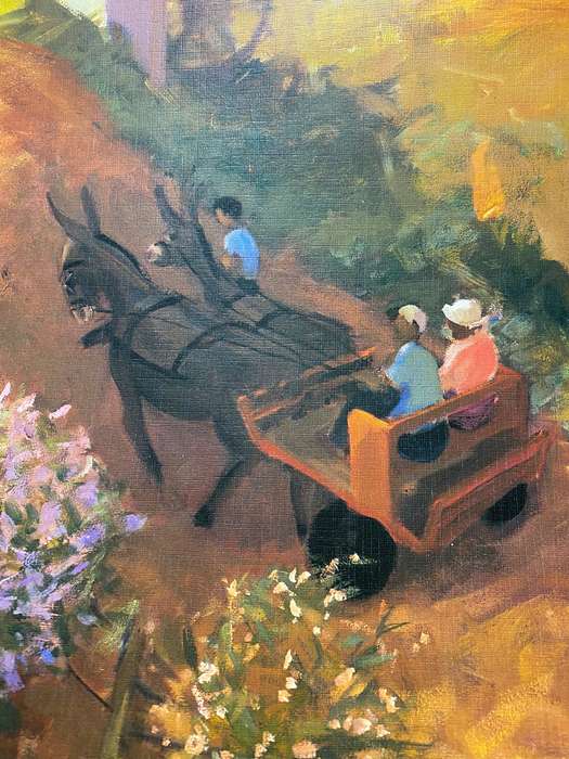 Marjorie Wallace calendar print titled: "The Old Mill"