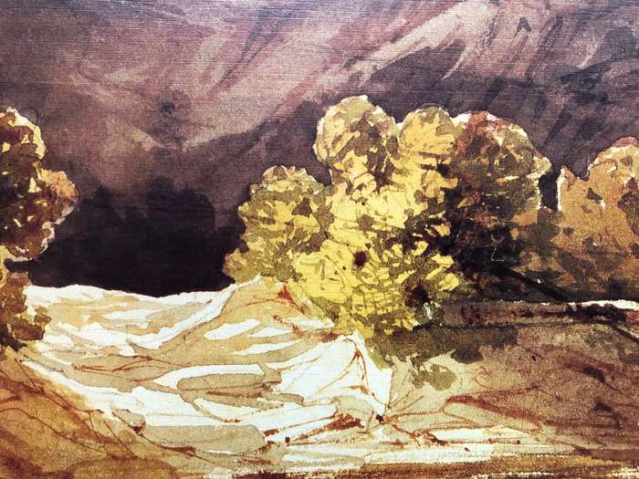 Solomon Ceasar Malan calendar print titled "Franschoek Pass 1839"