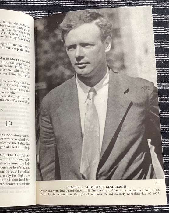 KIDNAP (The story of the Lindbergh-baby case). Hardcover, Good+condition.