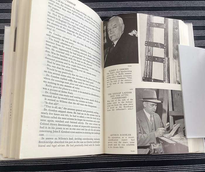 KIDNAP (The story of the Lindbergh-baby case). Hardcover, Good+condition.