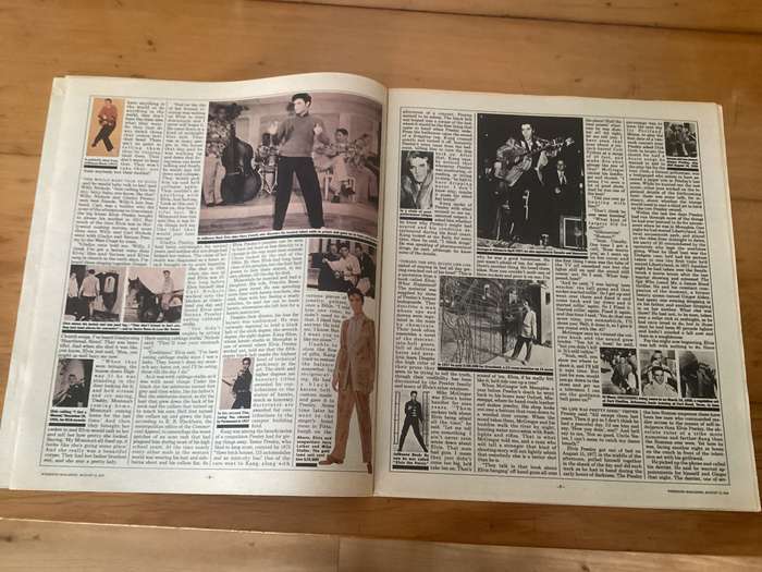 ELVIS. Classic: Weekend Magazine (Canadian 1 year anniversary issue). Complete and in very good con.