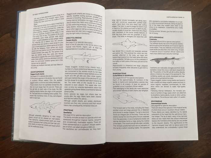 A Guide to The Common Sea Fishes of Southern Africa, by Rudy van der Elst. Hardcover.