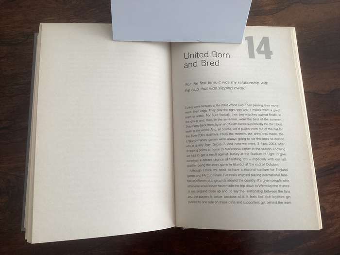 David Beckham Autobiography. His real story, hardcover in a VGood condition. (2nd book free).