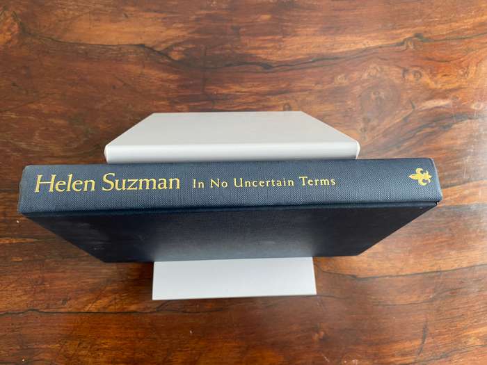 HELEN SUZMAN, In No Uncertain Terms. Hardcover with DJ.