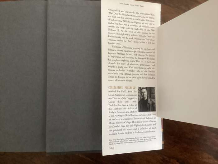 THE TSARS LAST ARMADA. The Epic Voyage to the Battle of Tsushima. Hardcover, First Edition.