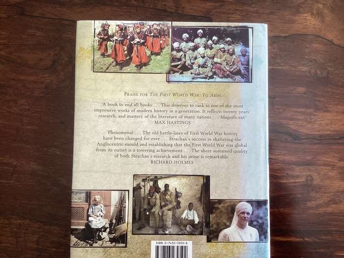 THE FIRST WORLD WAR by HEW STRACHAN. Hardcover edition, Good+ condition.