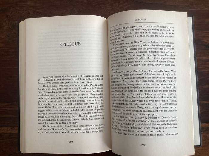 TWILIGHT OF EMPIRE. Inside the crumbling Soviet Bloc. Hardcover, good condition.